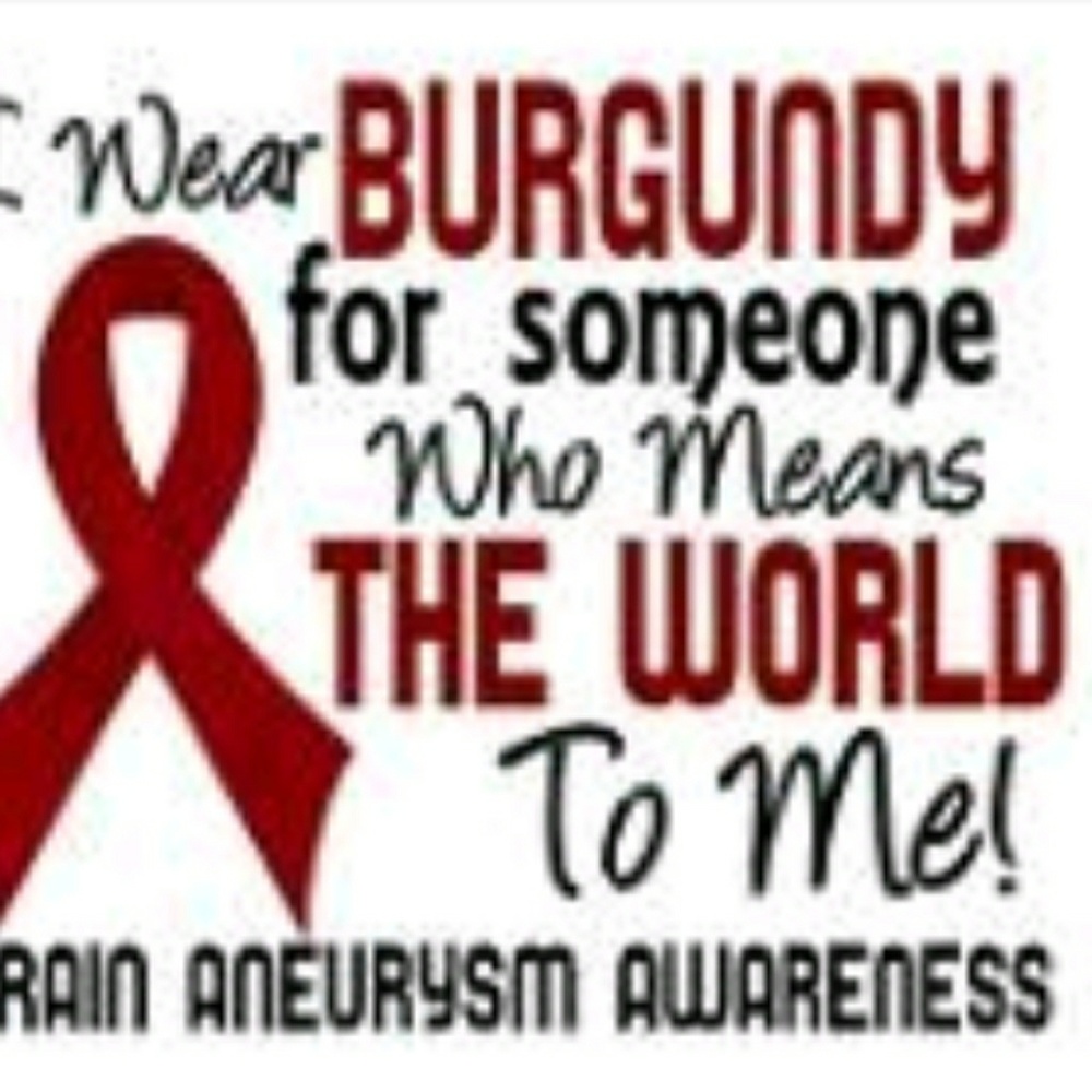 Brain aneurysm awareness month